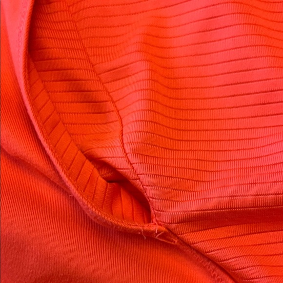 Tangerine Bold coral Striped Jacket size XXL - Picture 4 of 6